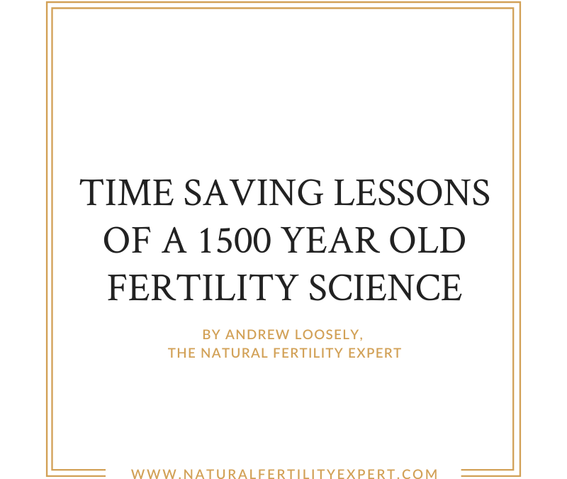 Time-saving lessons of a 1500 year-old fertility science